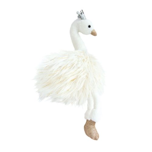 peluche cisne blanco